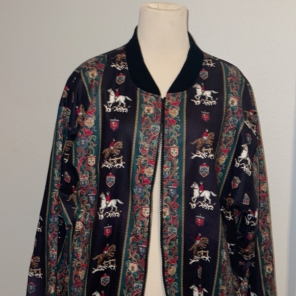 Vintage Infinity Chic jacket Black huntsmen. Size Fits All - Picture 2 of 9